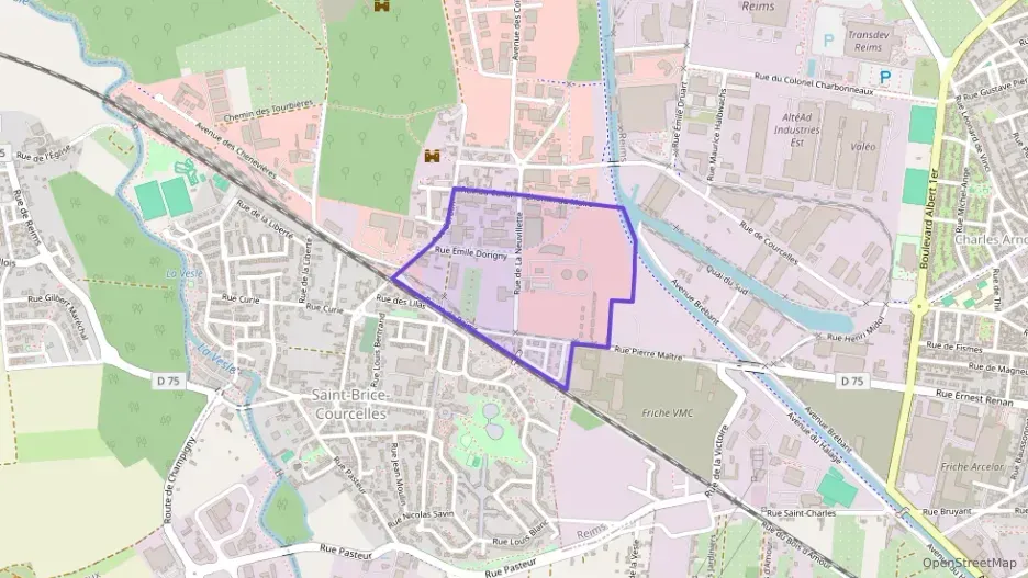 Appartement 45 m² deux pieces à vendre à Saint-Brice-Courcelles