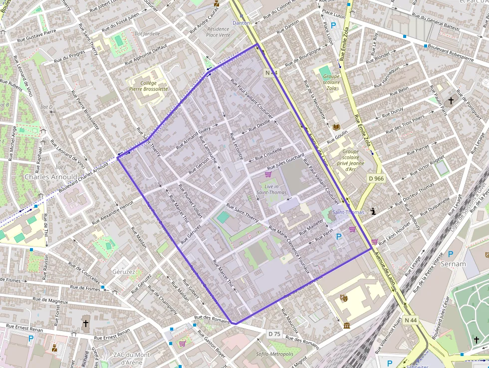 Appartement 21 m² une piece à vendre à Reims