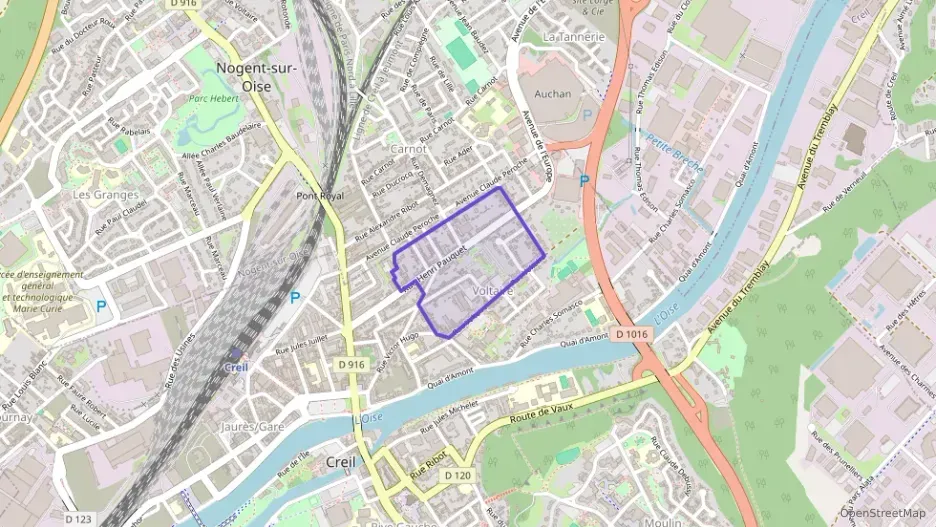 Appartement 52 m² deux pieces à vendre à Creil