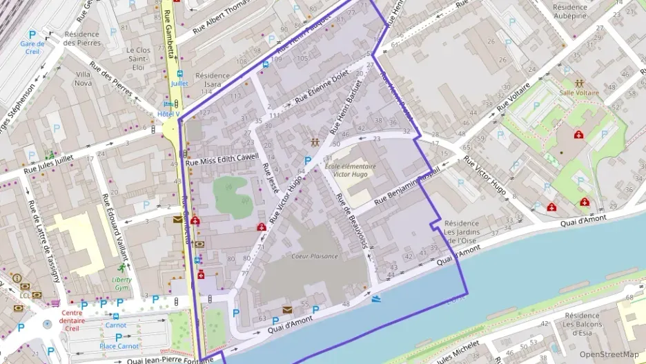 Appartement 90 m² trois pièces à vendre à Creil Appartement 90 m² trois pièces à vendre à Creil