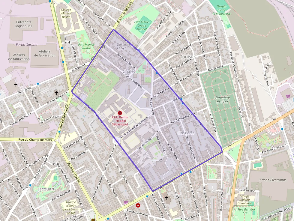 Appartement 69 m² une piece à vendre à Reims