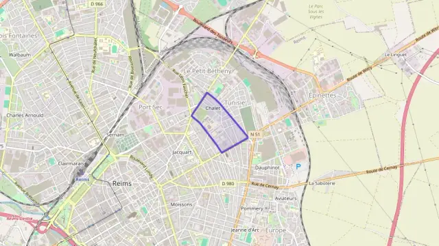 Appartement 57 m² trois pièces à vendre à Reims