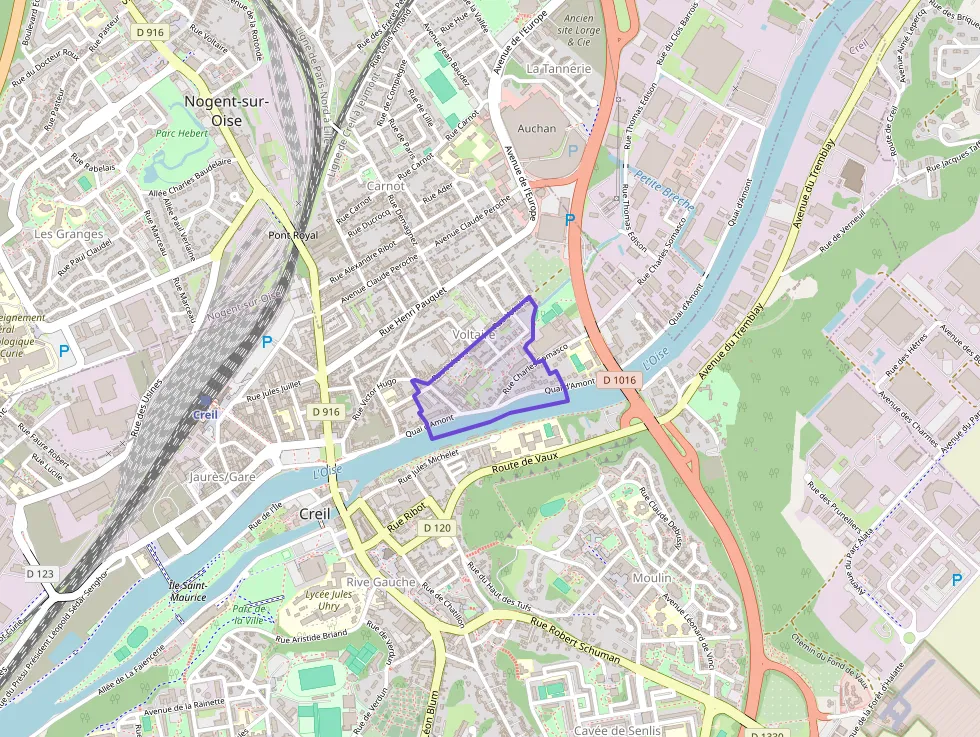 Appartement 78 m² quatre pièces à vendre à Creil