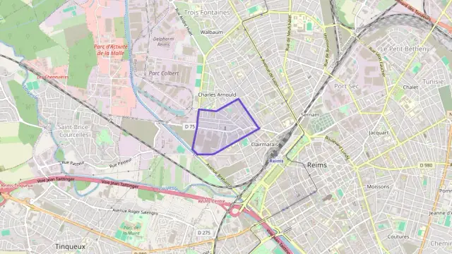 Appartement 52 m² trois pièces à vendre à Reims