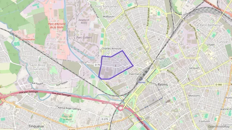 Appartement 51 m² trois pièces à vendre à Reims