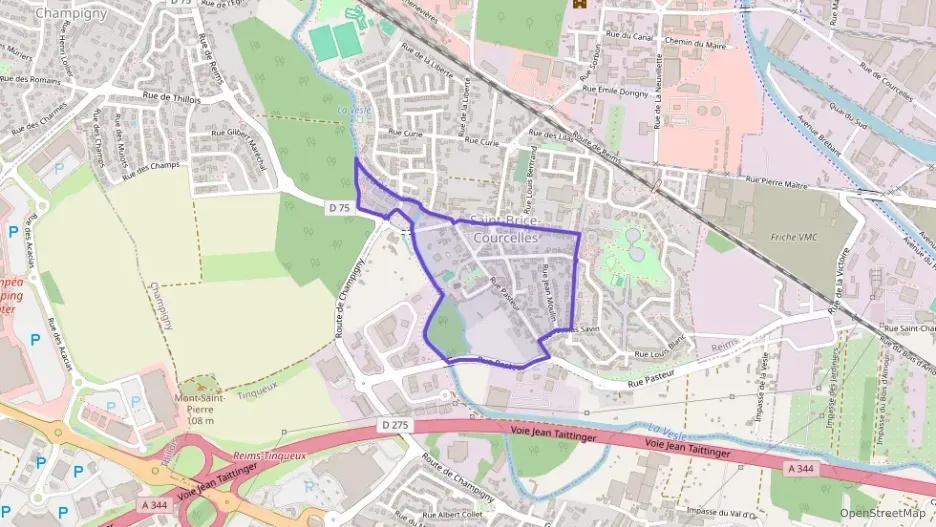 Appartement 68 m² trois pièces à vendre à Saint-Brice-Courcelles