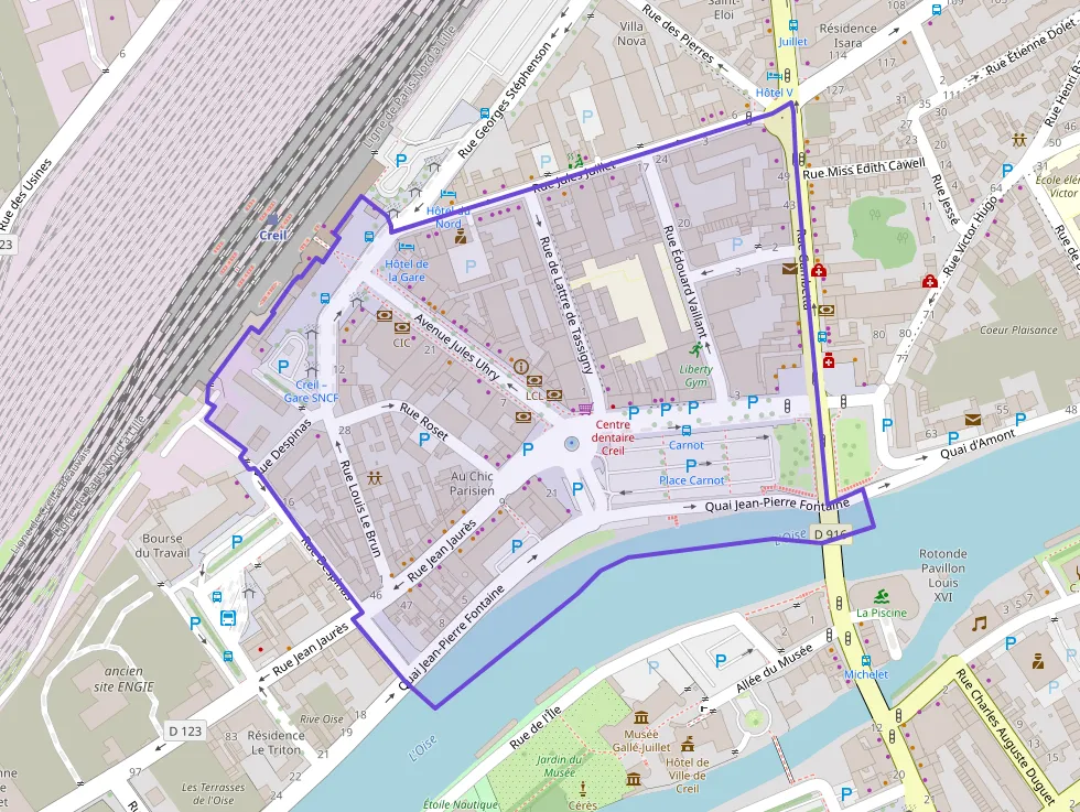 Appartement 49 m² deux pieces à vendre à Creil