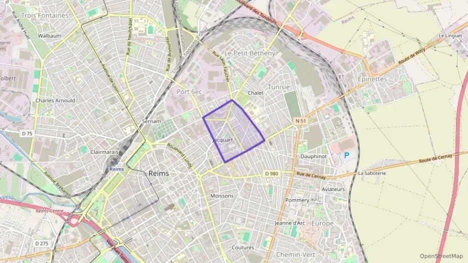 Appartement 30 m² deux pieces à vendre à Reims