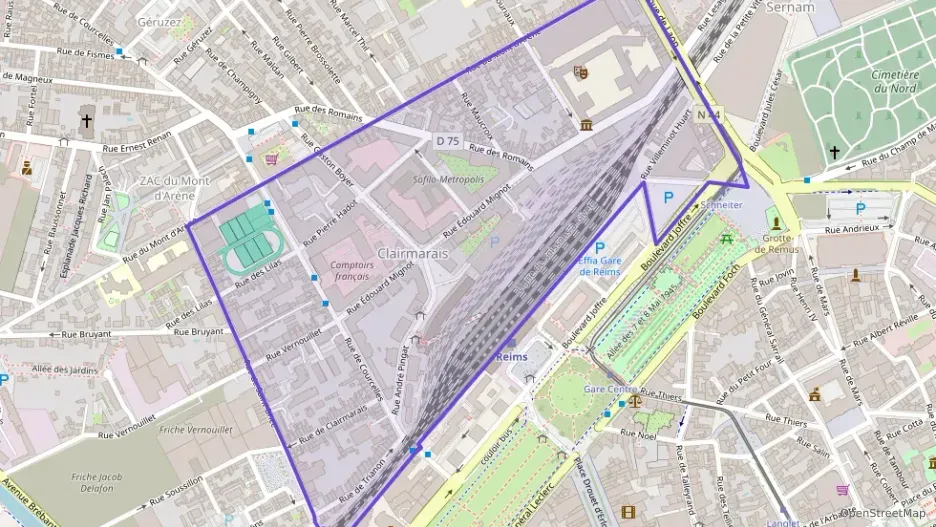 Appartement 36 m² trois pièces à vendre à Reims