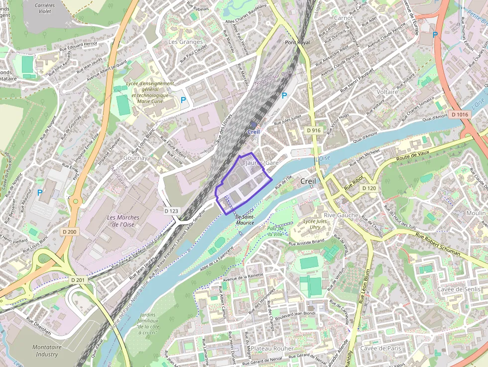 Appartement 45 m² deux pieces à vendre à Creil