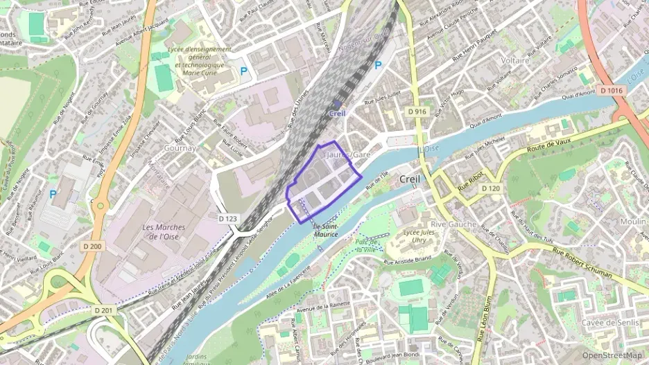 Appartement 45 m² deux pieces à vendre à Creil