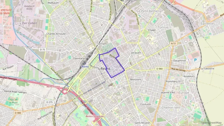 Appartement 58 m² trois pièces à vendre à Reims Appartement 58 m² trois pièces à vendre à Reims