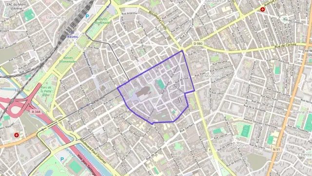 Appartement 91 m² quatre pièces à vendre à Reims