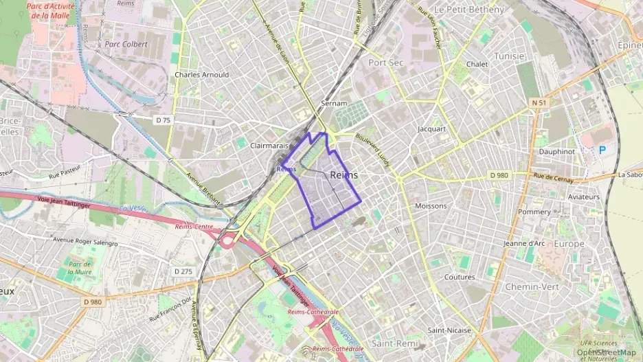 Appartement 42 m² deux pieces à vendre à Reims