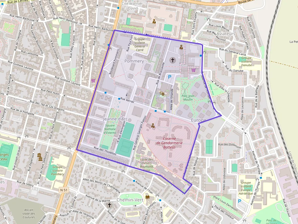 Appartement 73 m² trois pièces à vendre à Reims