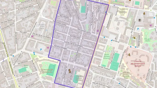 Appartement 70 m² quatre pièces à vendre à Reims