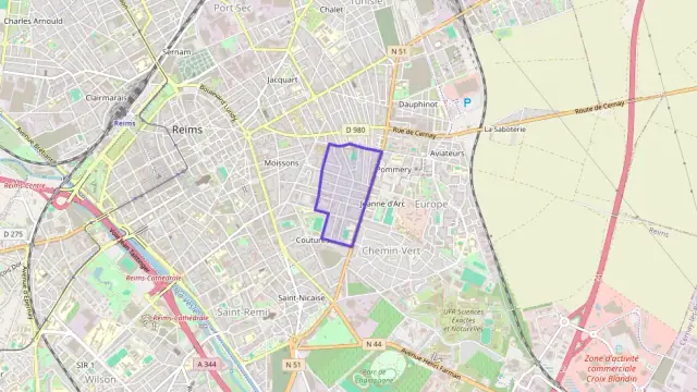 Appartement 70 m² quatre pièces à vendre à Reims