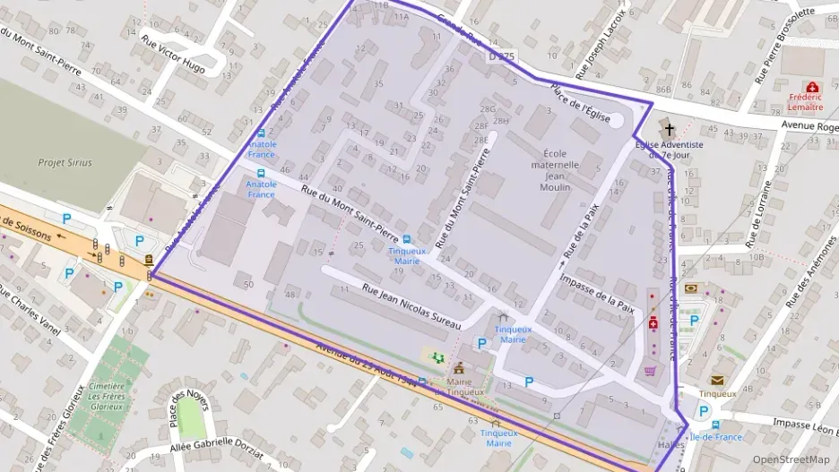 Appartement 69 m² trois pièces à vendre à Tinqueux