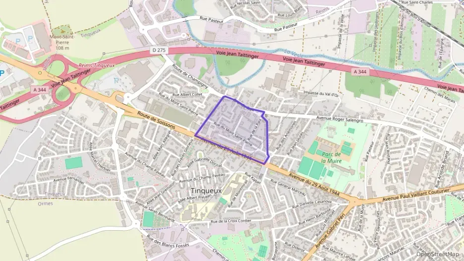 Appartement 69 m² trois pièces à vendre à Tinqueux