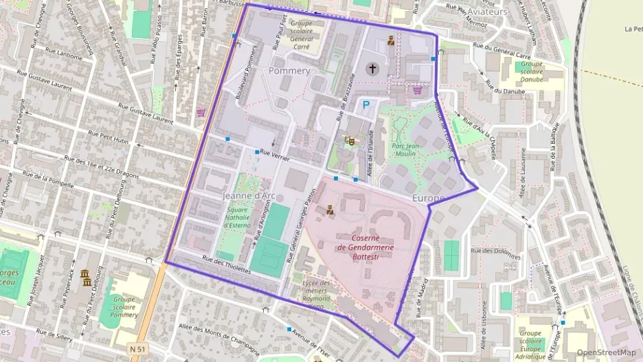 Appartement 45 m² deux pieces à vendre à Reims Appartement 45 m² deux pieces à vendre à Reims