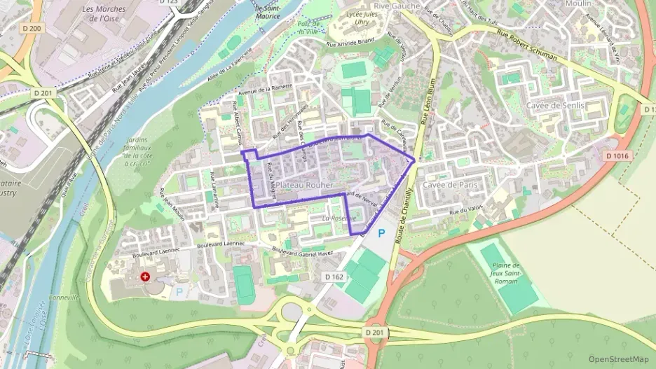 Appartement 75 m² cinq pièces à vendre à Creil