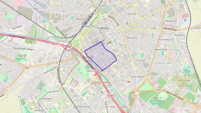 Appartement 115 m² quatre pièces à vendre à Reims