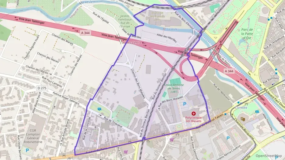 Appartement 40 m² une piece à vendre à Reims Appartement 40 m² une piece à vendre à Reims