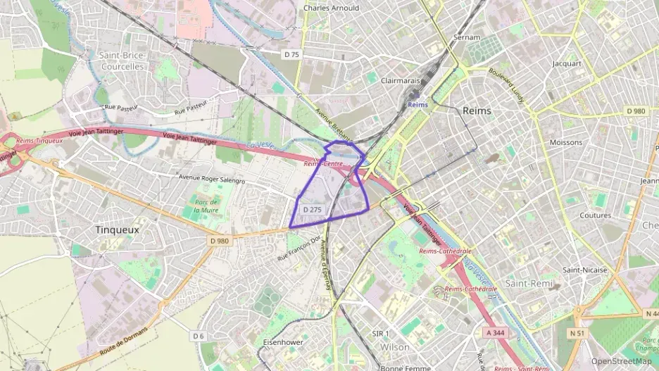 Appartement 40 m² une piece à vendre à Reims Appartement 40 m² une piece à vendre à Reims