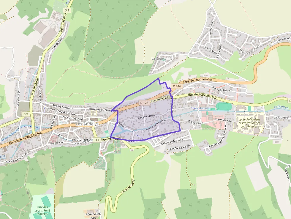 Appartement 60 m² trois pièces à vendre à Les Andelys