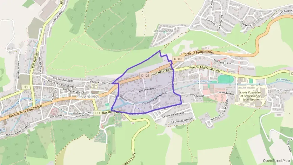 Appartement 60 m² trois pièces à vendre à Les Andelys Appartement 60 m² trois pièces à vendre à Les Andelys