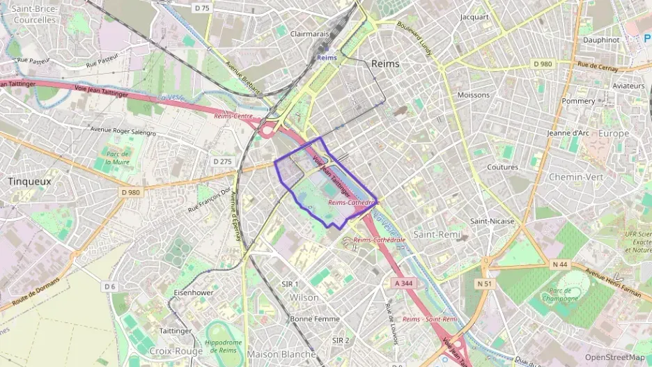 Appartement 75 m² trois pièces à vendre à Reims