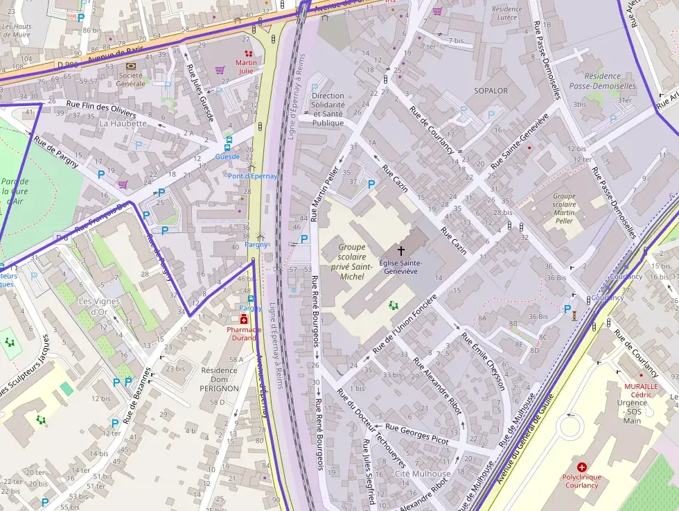 Appartement 122 m² quatre pièces à vendre à Reims