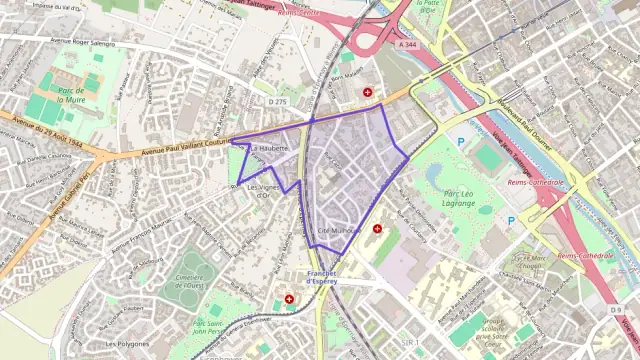 Appartement 122 m² quatre pièces à vendre à Reims