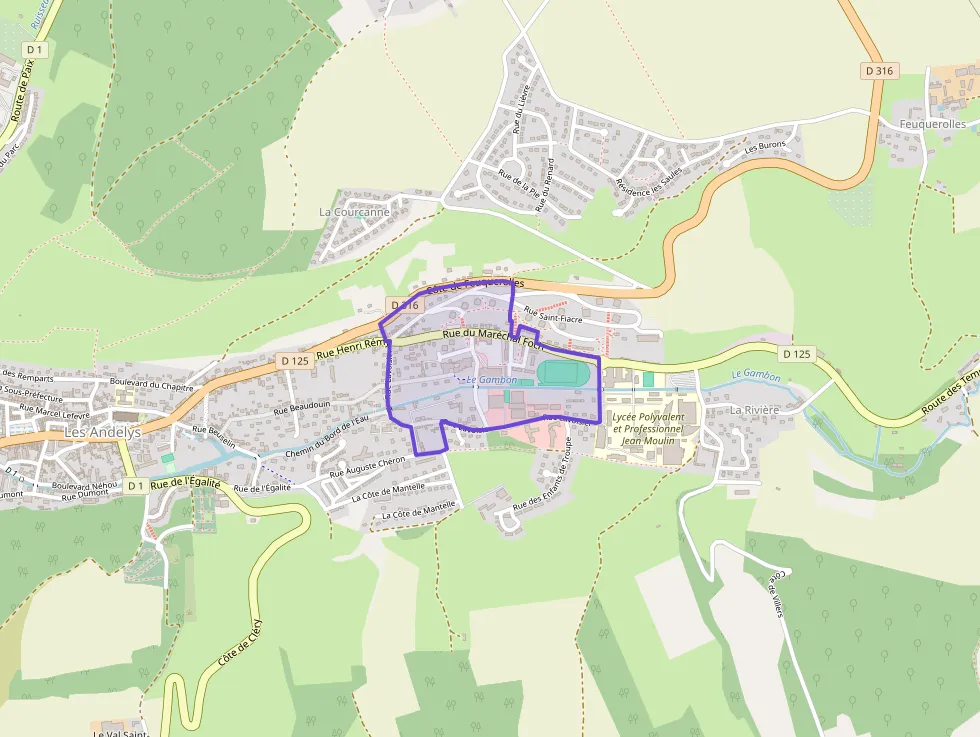 Appartement 54 m² trois pièces à vendre à Les Andelys