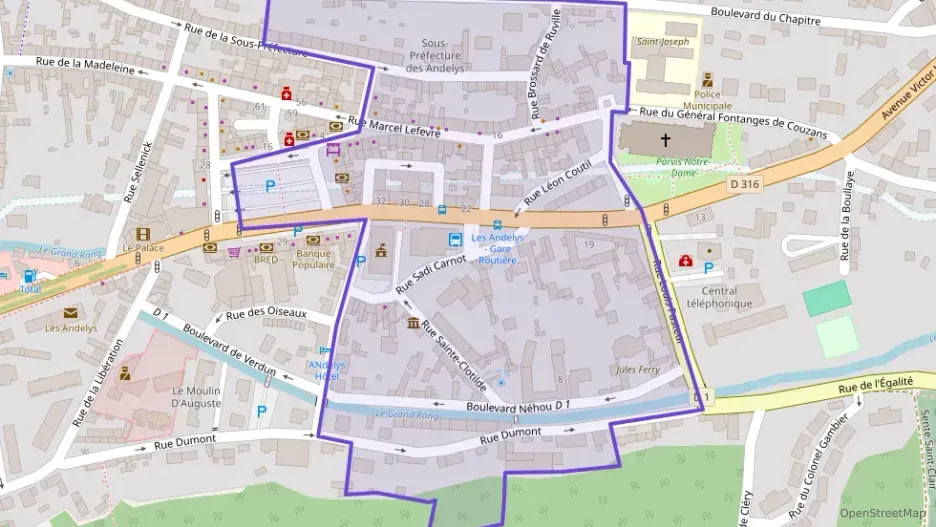 Appartement 52 m² quatre pièces à vendre à Les Andelys