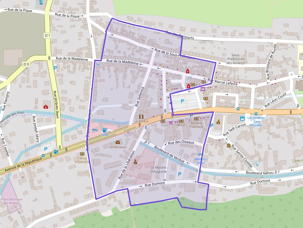 Appartement 55 m² trois pièces à vendre à Les Andelys