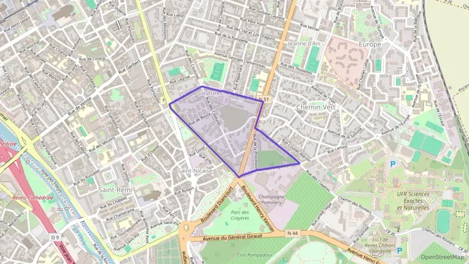 Appartement 73 m² trois pièces à vendre à Reims