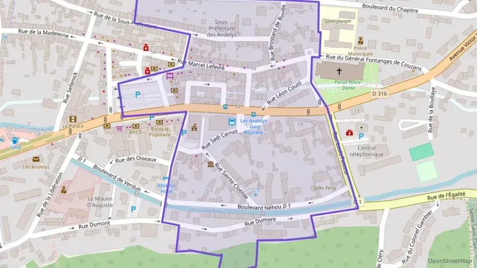 Appartement 50 m² trois pièces à vendre à Les Andelys