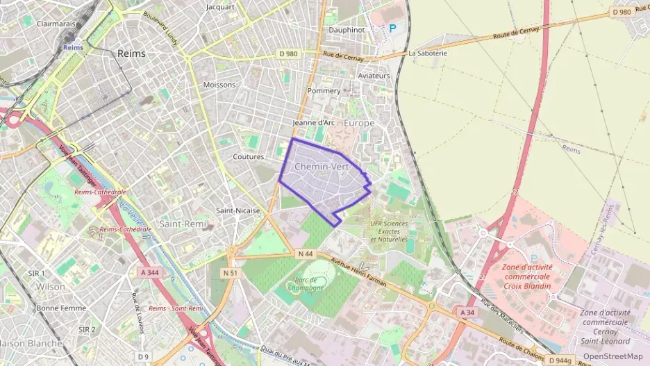 Appartement 78 m² trois pièces à vendre à Reims Appartement 78 m² trois pièces à vendre à Reims