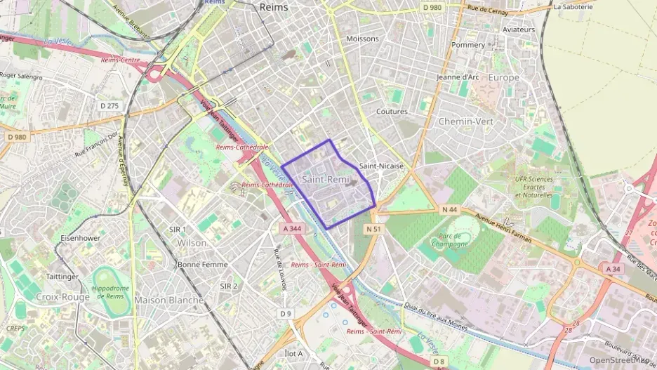 Appartement 79 m² quatre pièces à vendre à Reims