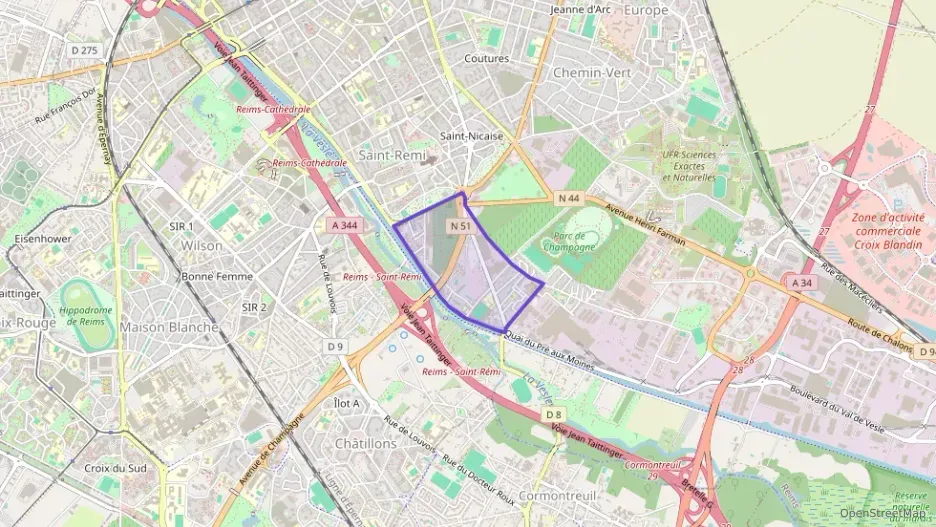 Appartement 33 m² une piece à vendre à Reims Appartement 33 m² une piece à vendre à Reims