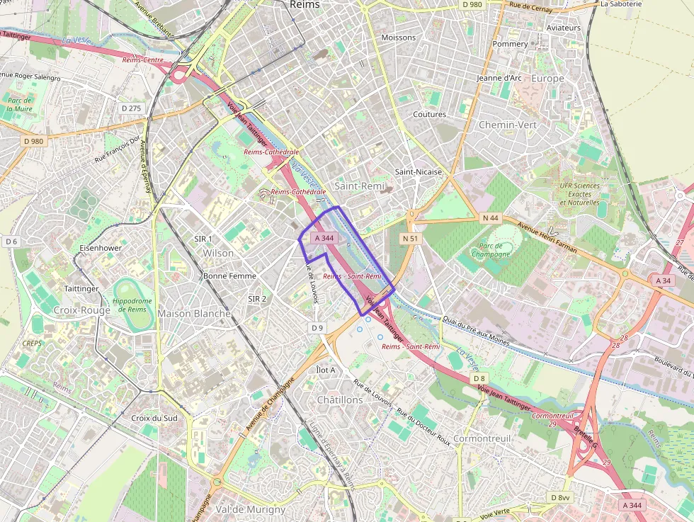 Appartement 28 m² une piece à vendre à Reims