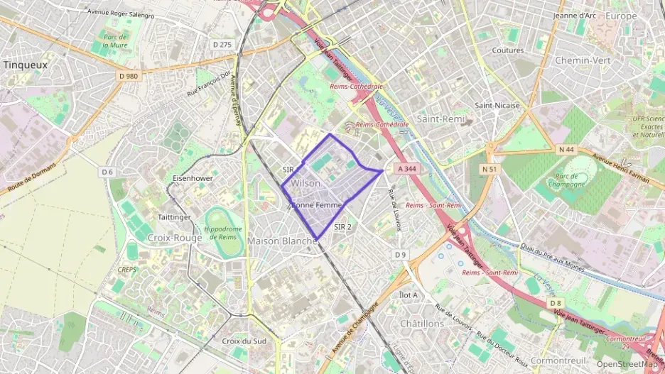 Appartement 41 m² trois pièces à vendre à Reims