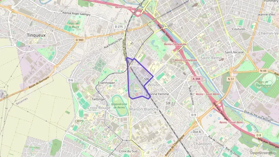 Appartement 90 m² quatre pièces à vendre à Reims