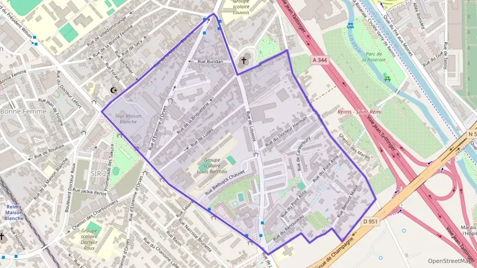 Appartement 51 m² trois pièces à vendre à Reims