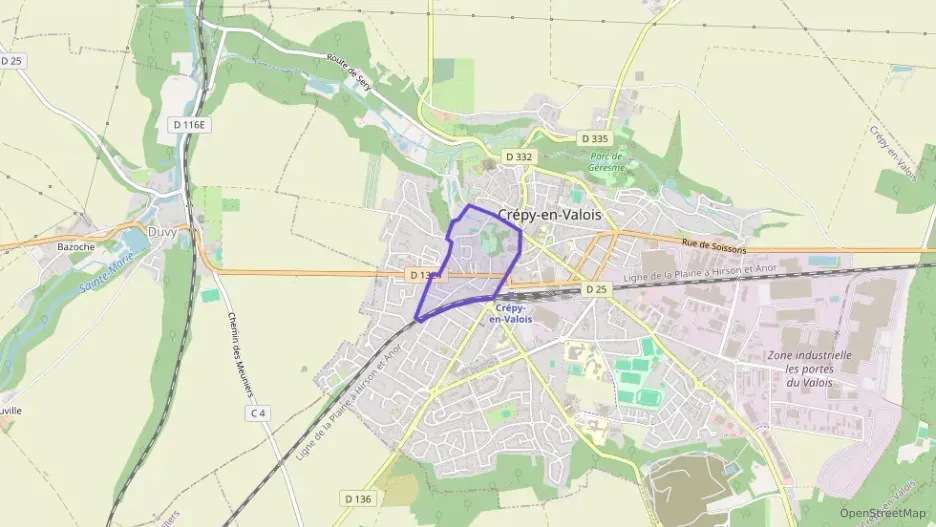 Appartement 90 m² trois pièces à vendre à Crépy-en-Valois Appartement 90 m² trois pièces à vendre à Crépy-en-Valois