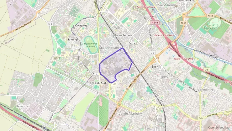 Appartement 30 m² deux pieces à vendre à Reims