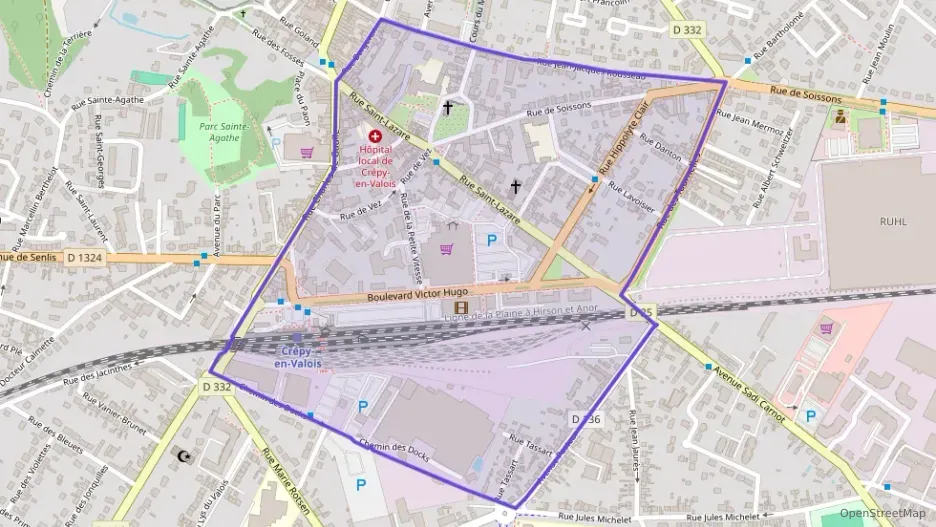 Appartement 30 m² deux pieces à vendre à Crépy-en-Valois