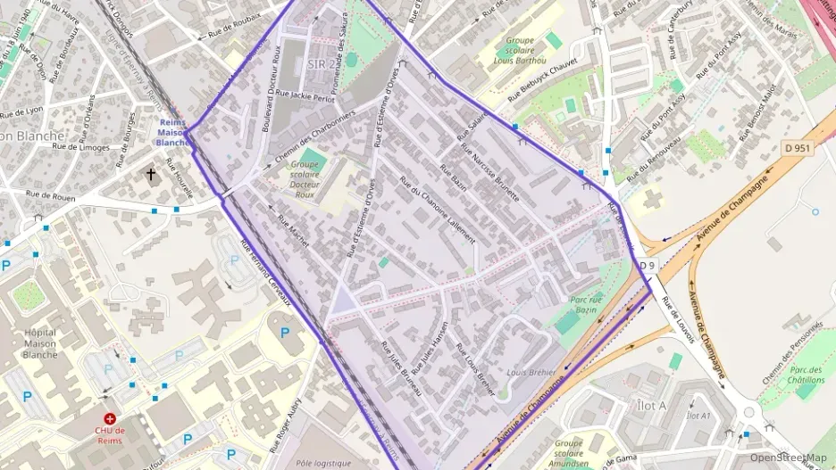 Appartement 46 m² deux pieces à vendre à Reims