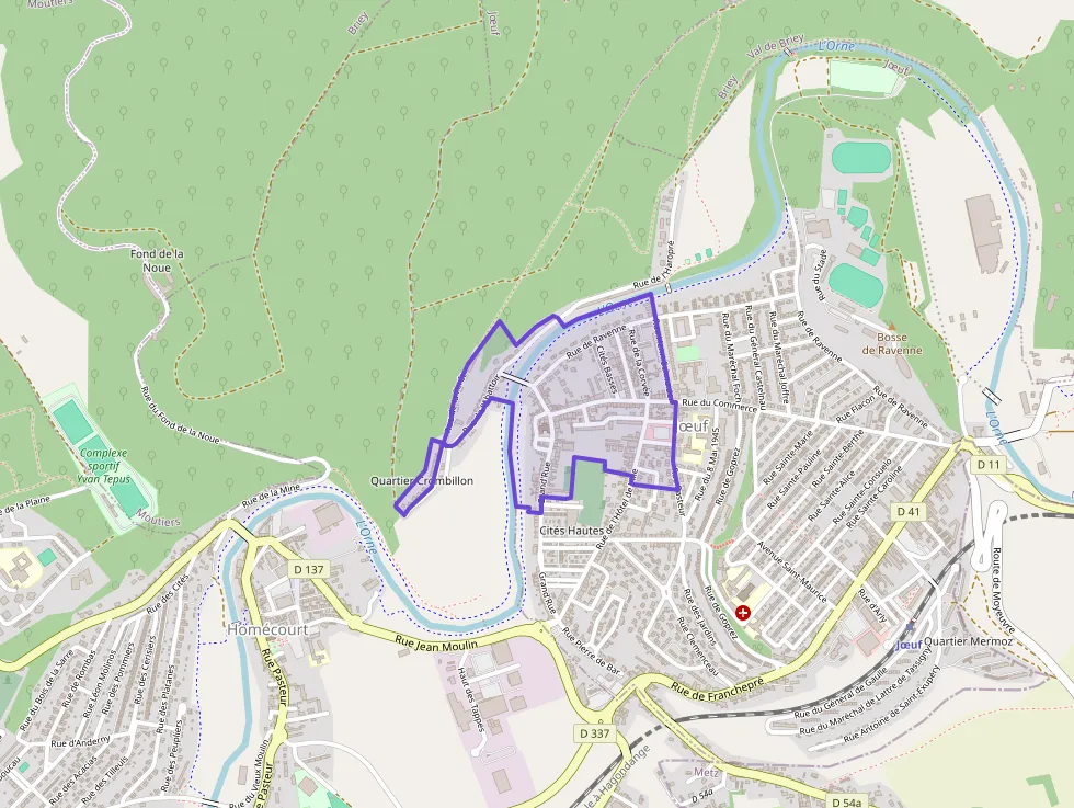 Appartement 74 m² quatre pièces à vendre à Jœuf